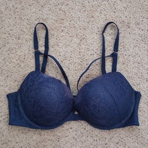 Victoria's Secret Blue Lace Bra